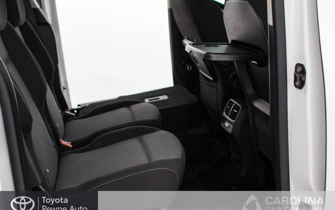 Toyota Proace City Verso cena 118900 przebieg: 74079, rok produkcji 2020 z Warszawa małe 191